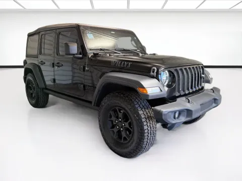 Another view of 2020 Jeep Wrangler Unlimited Willys for sale in Montclair, CA at STG Montclair