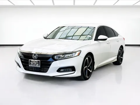 White 2019 Honda Accord Sport for sale in Montclair, CA