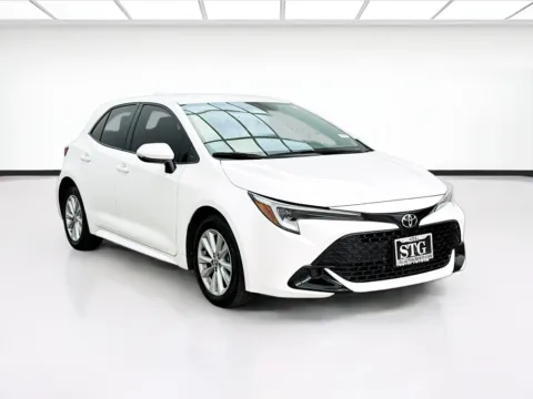 Another view of 2024 Toyota Corolla Hatchback SE for sale in Montclair, CA at STG Montclair