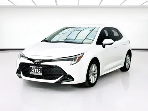 White 2024 Toyota Corolla Hatchback SE for sale in Montclair, CA
