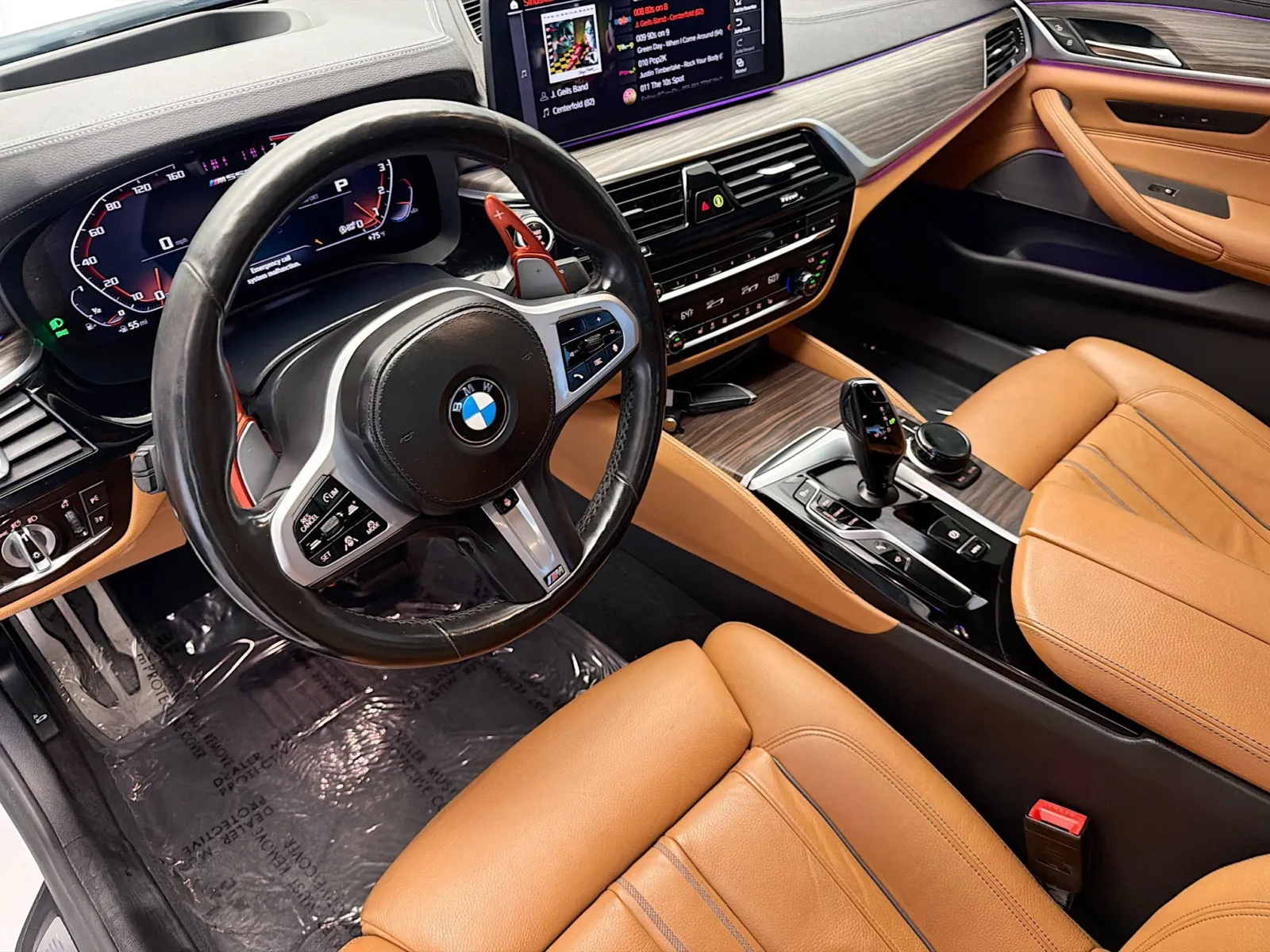 Used 2021 BMW 5 Series M550i xDrive w/Executive Package (ZPX) for