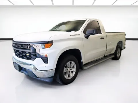 White 2023 Chevrolet Silverado 1500 WT for sale in Montclair, CA