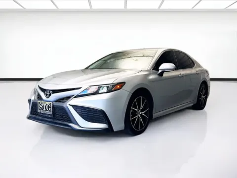 Silver 2021 Toyota Camry SE for sale in Montclair, CA