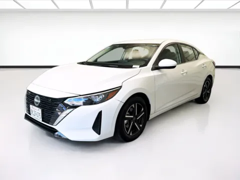 White 2024 Nissan Sentra SV for sale in Montclair, CA