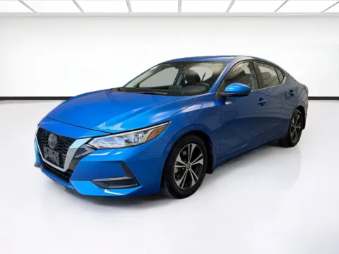 Blue 2020 Nissan Sentra SV for sale in Montclair, CA