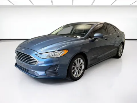 Blue 2019 Ford Fusion Hybrid SE for sale in Montclair, CA