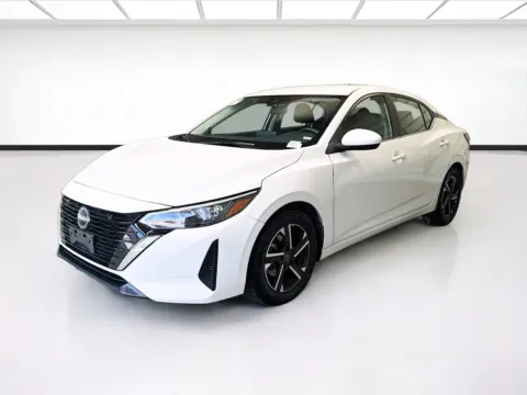 White 2024 Nissan Sentra SV for sale in Montclair, CA
