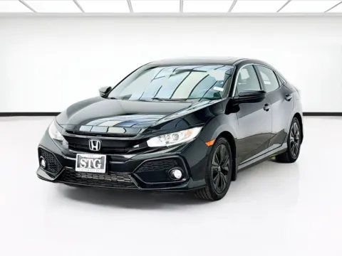 Black 2019 Honda Civic EX for sale in Montclair, CA