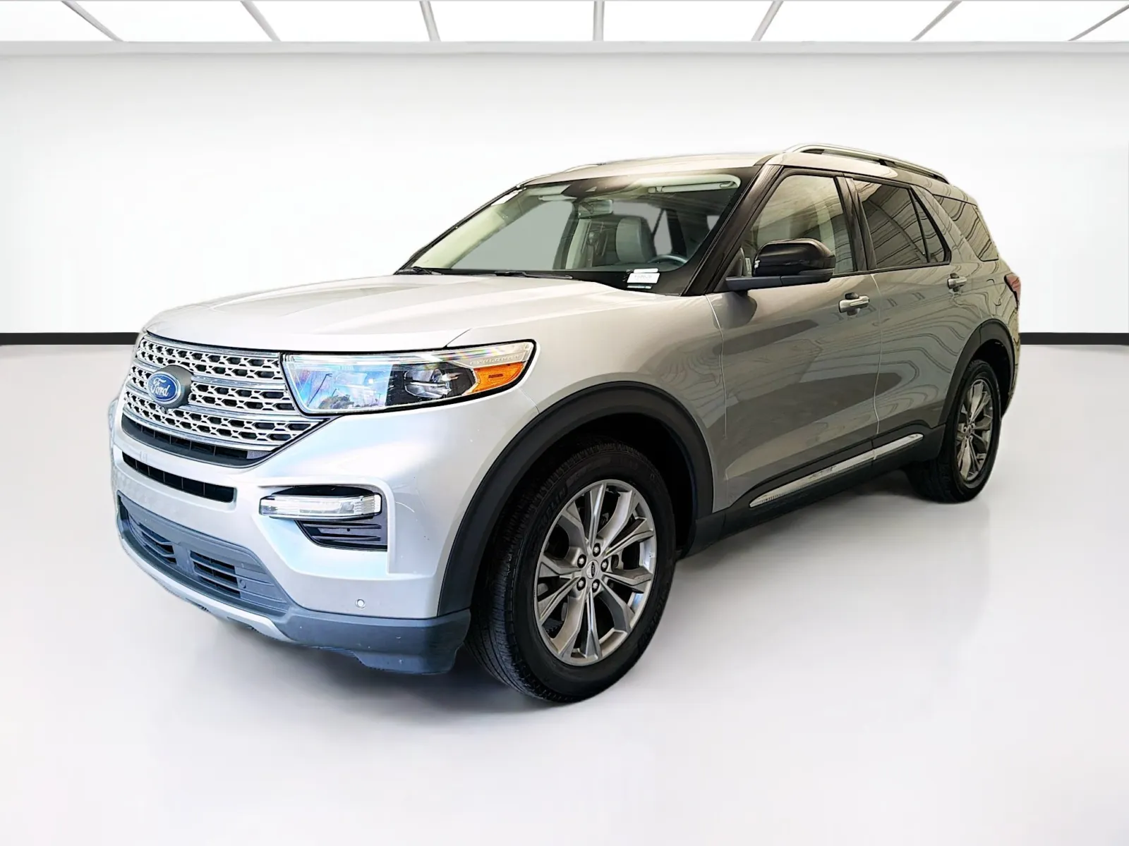 Silver 2023 Ford Explorer Limited for sale in Montclair, CA