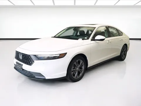 White 2024 Honda Accord Hybrid EX-L for sale in Montclair, CA