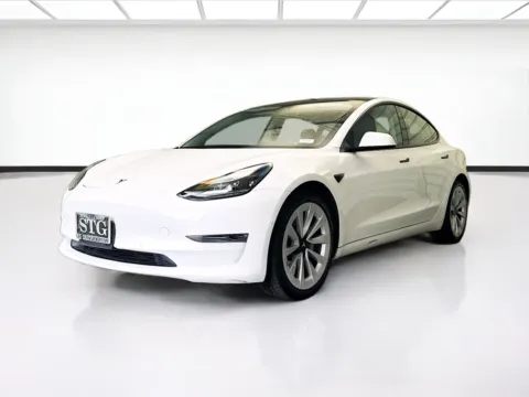 White 2022 Tesla Model 3 for sale in Montclair, CA
