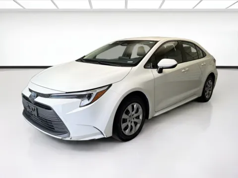 White 2023 Toyota Corolla Hybrid LE for sale in Montclair, CA