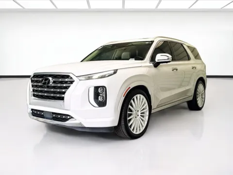 White 2020 Hyundai Palisade Limited for sale in Montclair, CA