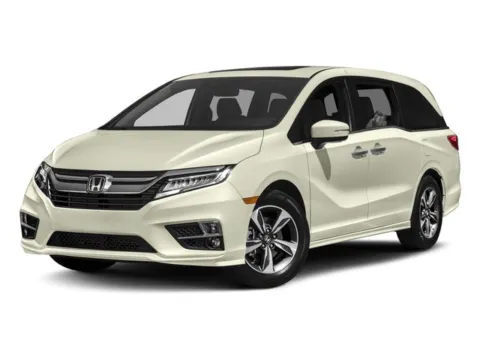 White 2018 Honda Odyssey Touring for sale in Montclair, CA