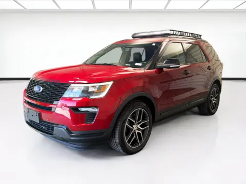 Red 2019 Ford Explorer Sport for sale in Montclair, CA