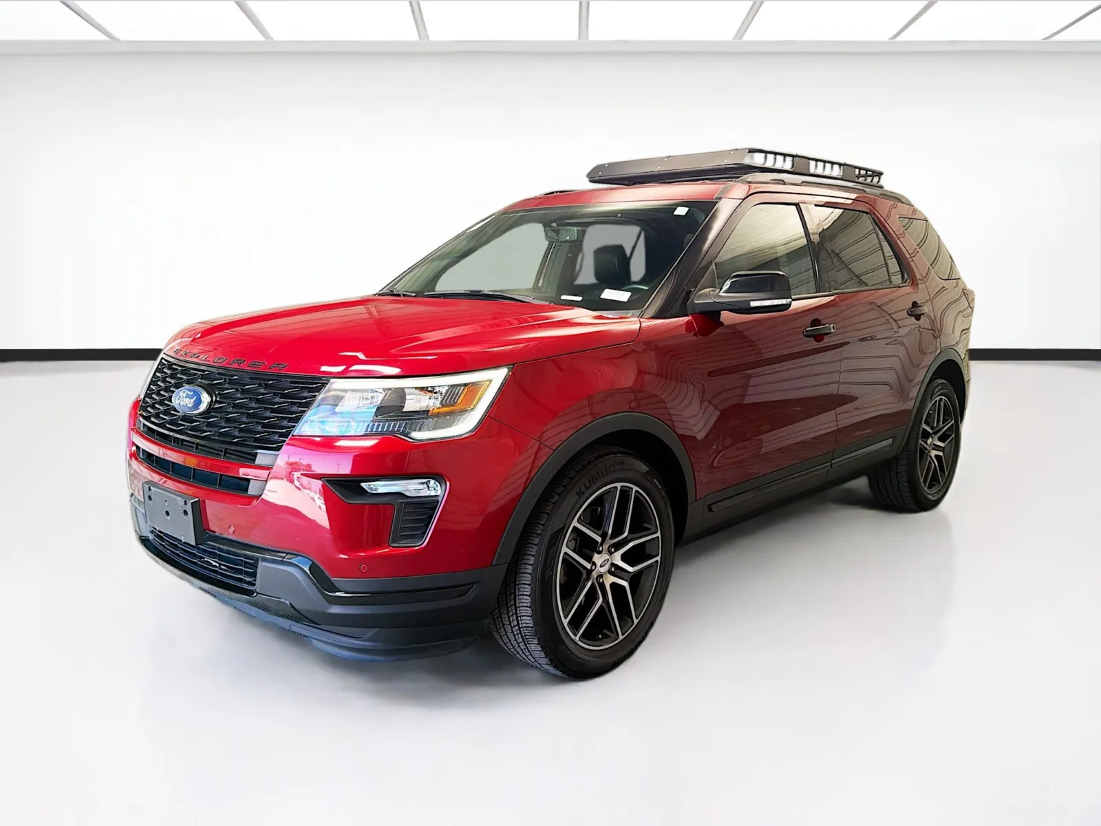 Red 2019 Ford Explorer Sport for sale in Montclair, CA