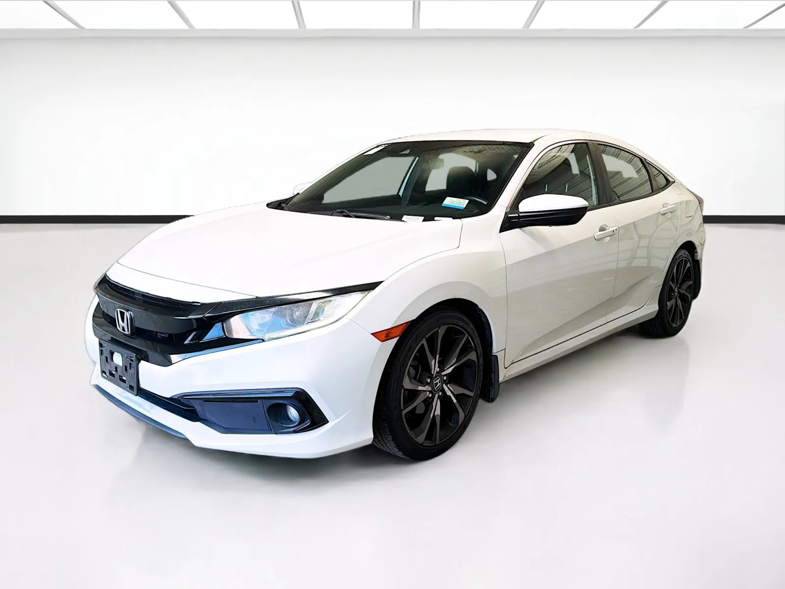 White 2020 Honda Civic Sport for sale in Montclair, CA