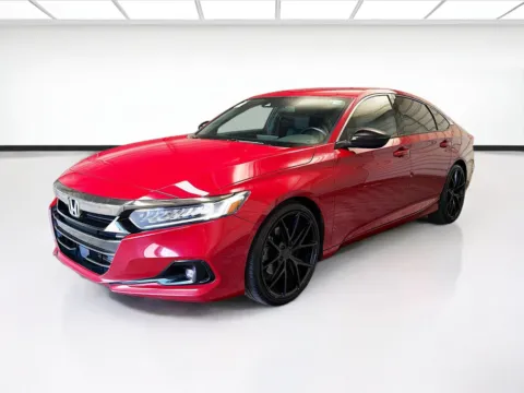 Red 2021 Honda Accord Sport for sale in Montclair, CA
