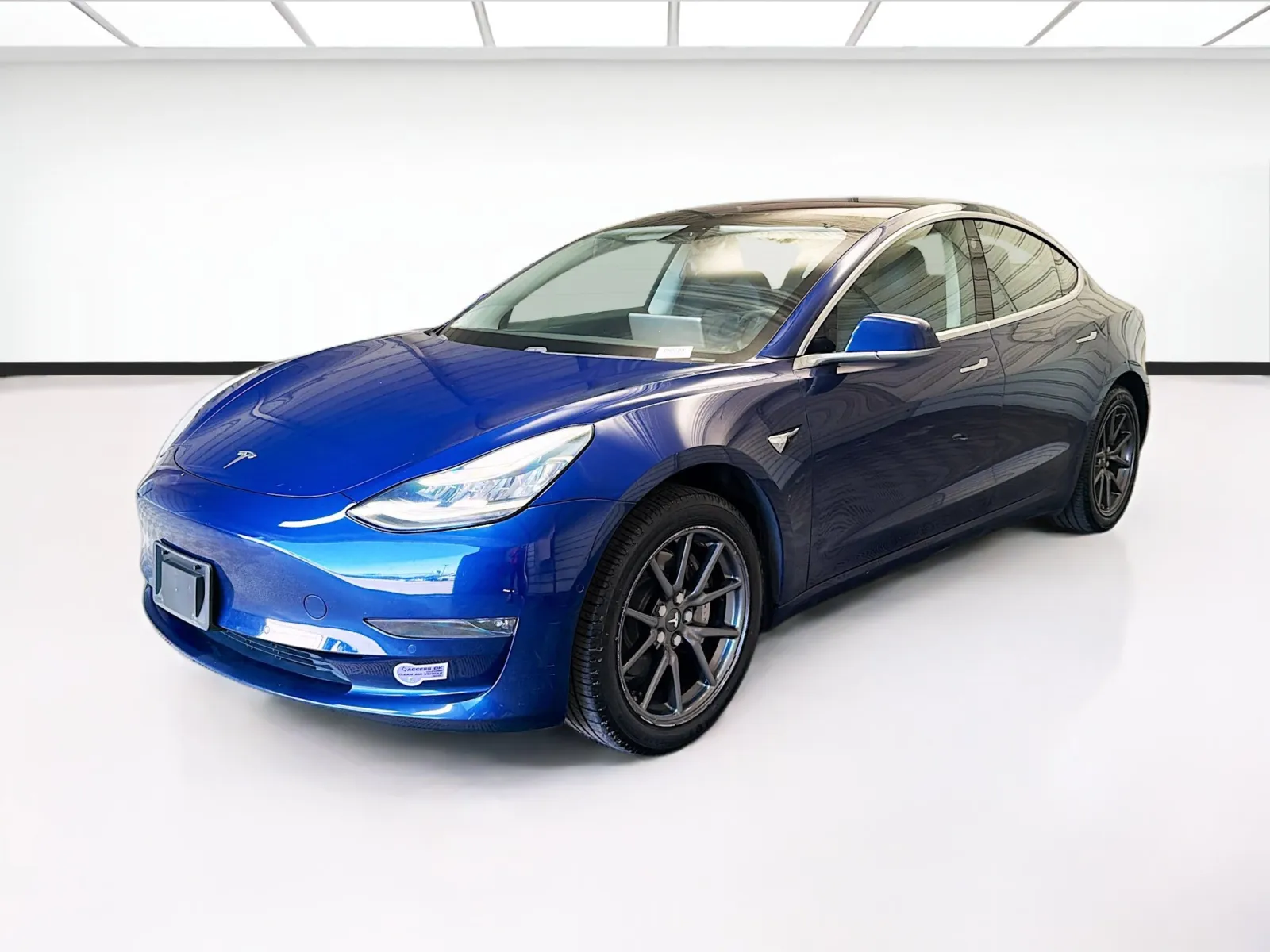 Blue 2018 Tesla Model 3 Long Range for sale in Montclair, CA