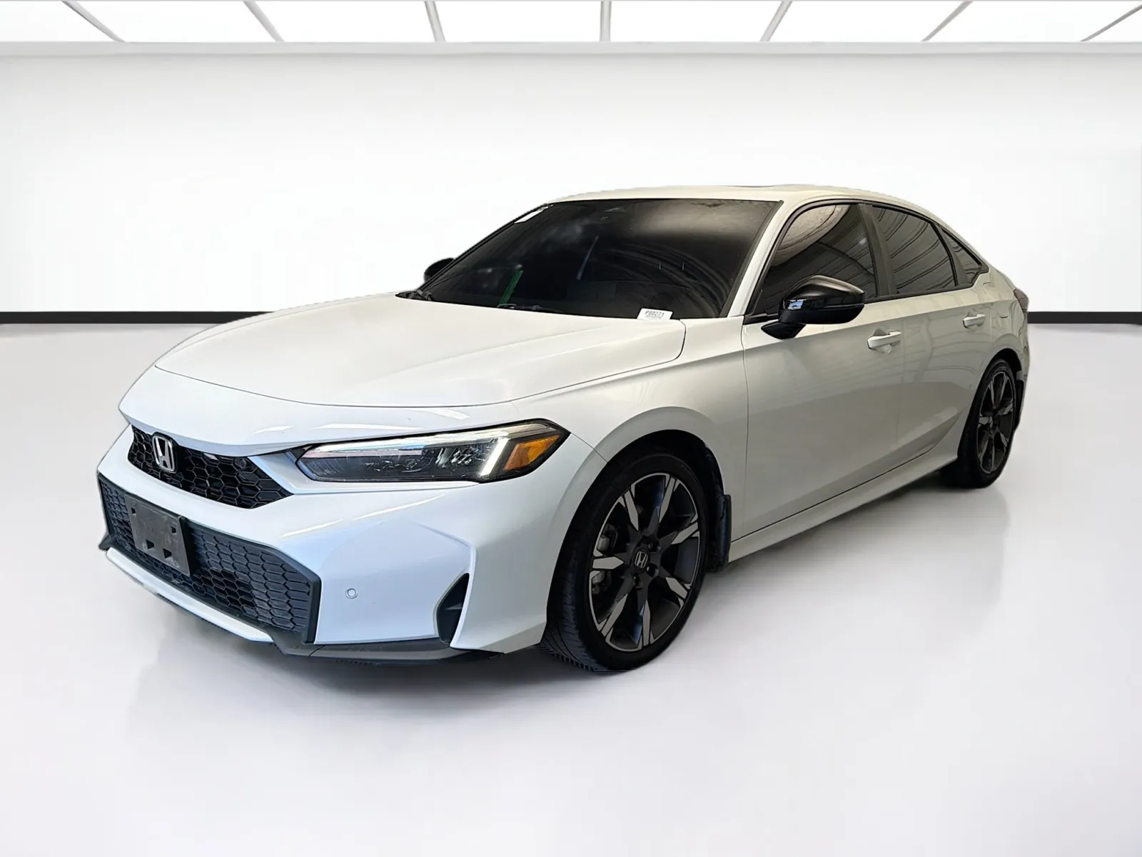 White 2025 Honda Civic Hybrid for sale in Montclair, CA