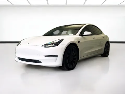White 2021 Tesla Model 3 Performance for sale in Montclair, CA