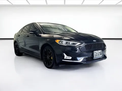 Another view of 2019 Ford Fusion Energi Titanium for sale in Montclair, CA at STG Montclair