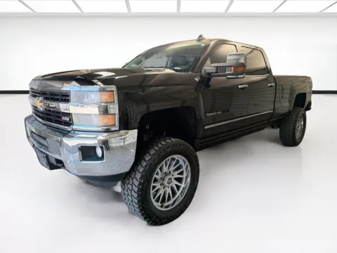 Black 2015 Chevrolet Silverado 2500HD LTZ for sale in Montclair, CA