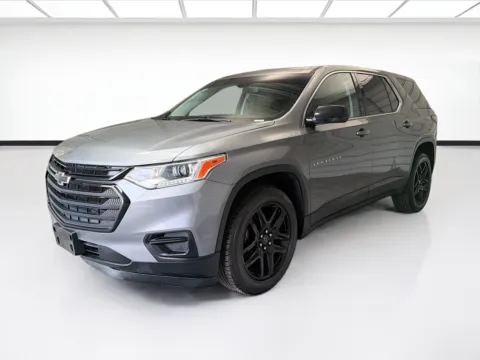 Gray 2020 Chevrolet Traverse LS for sale in Montclair, CA
