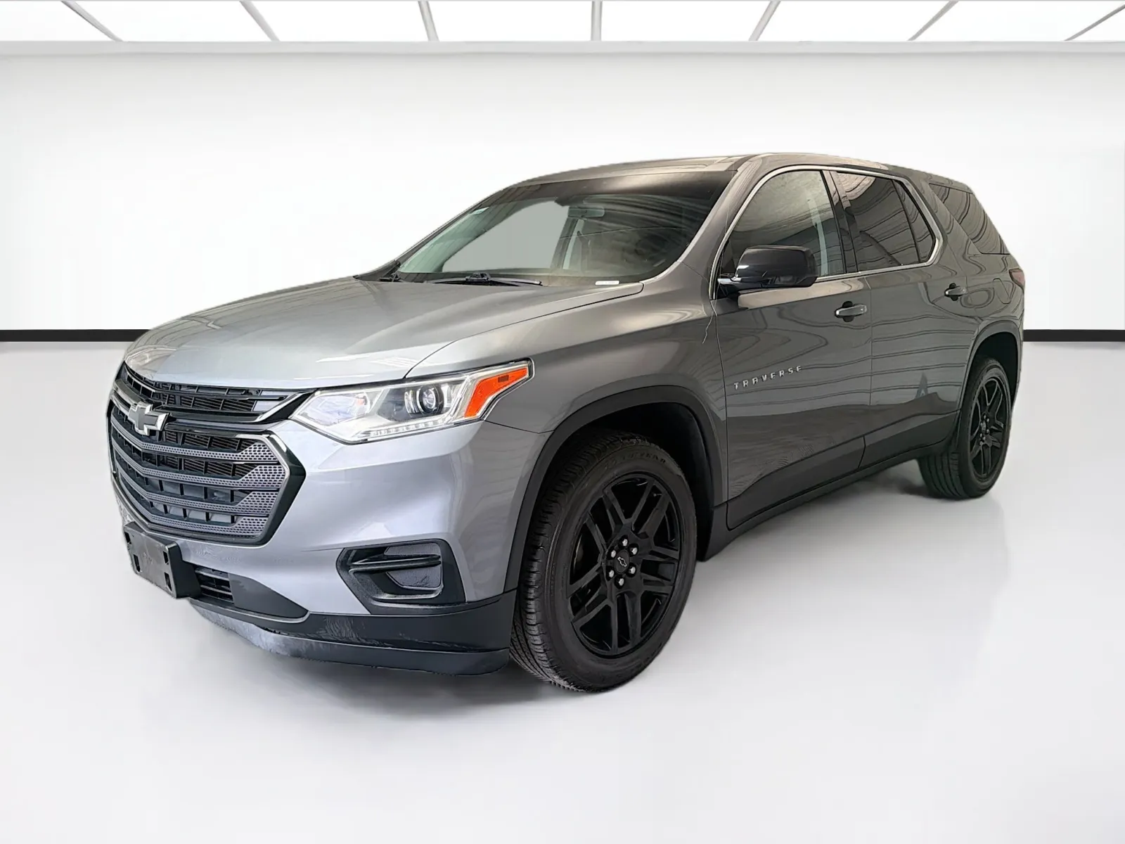 Gray 2020 Chevrolet Traverse LS for sale in Montclair, CA