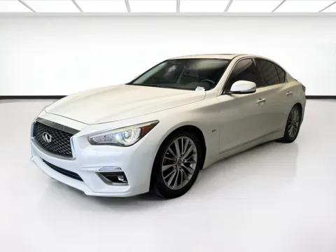 White 2019 INFINITI Q50 3.0t LUXE for sale in Montclair, CA