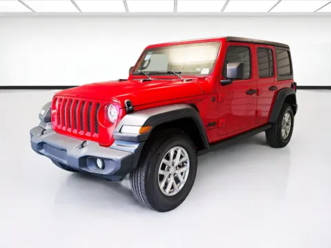 Red 2023 Jeep Wrangler Sport S for sale in Montclair, CA