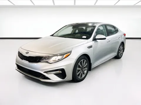 Silver 2020 Kia Optima EX Premium Turbo for sale in Montclair, CA