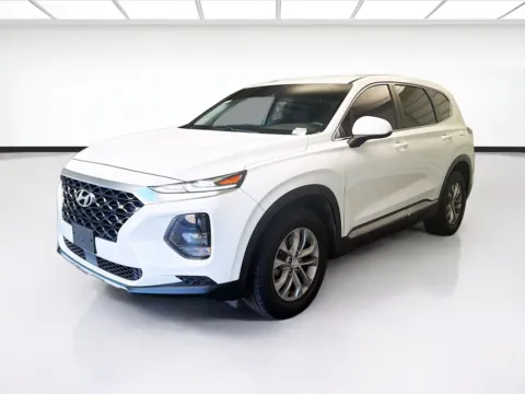 White 2019 Hyundai Santa Fe SE for sale in Montclair, CA
