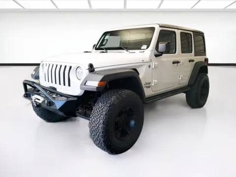 White 2020 Jeep Wrangler Unlimited Sport S for sale in Montclair, CA