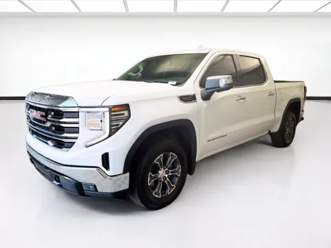 White 2025 GMC Sierra 1500 SLT for sale in Montclair, CA