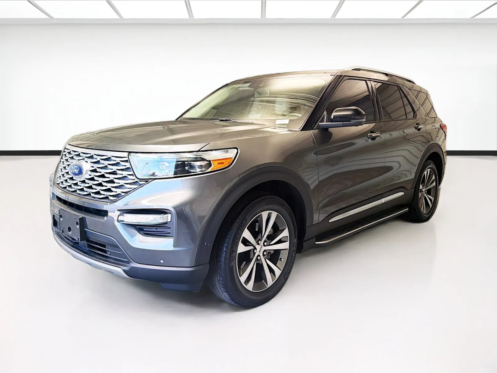 Gray 2020 Ford Explorer Platinum for sale in Montclair, CA