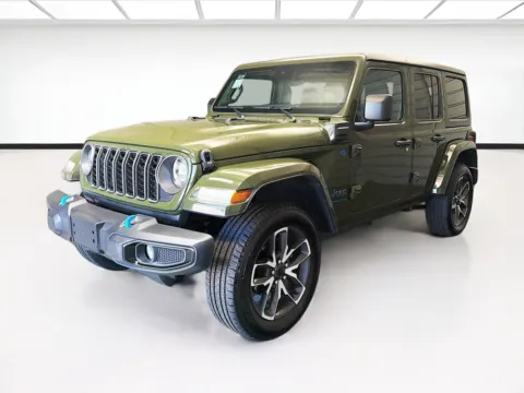 Green 2024 Jeep Wrangler Sport S 4xe for sale in Montclair, CA