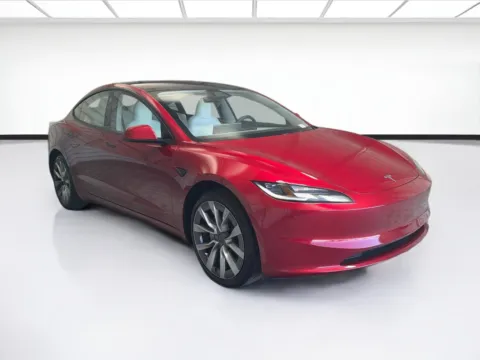 Another view of 2025 Tesla Model 3 Long Range for sale in Montclair, CA at STG Montclair