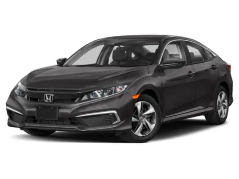 White 2019 Honda Civic LX for sale in Montclair, CA