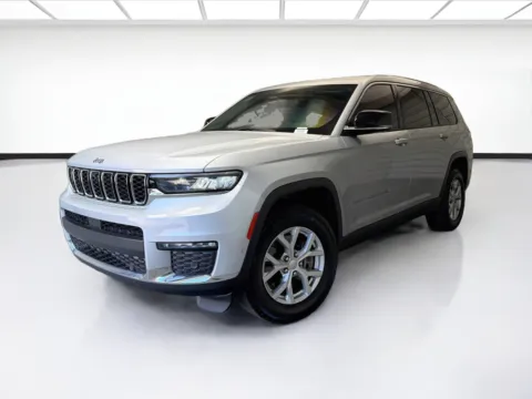 Silver 2023 Jeep Grand Cherokee L Limited for sale in Montclair, CA