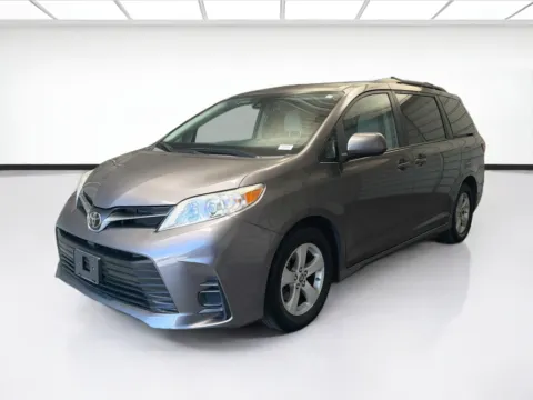 Gray 2020 Toyota Sienna LE 8 Passenger for sale in Montclair, CA