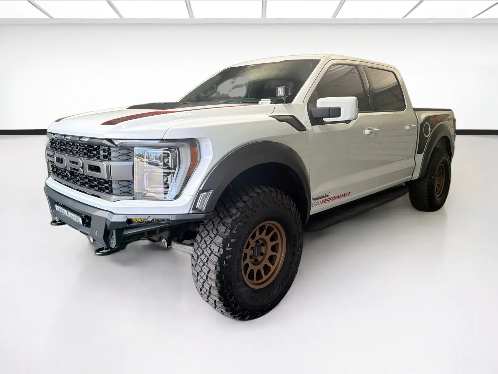 White 2022 Ford F-150 Raptor 801A MOONROOF & TAILGATE PACKAGES for sale in Montclair, CA