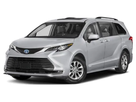 Gray 2021 Toyota Sienna XLE for sale in Montclair, CA