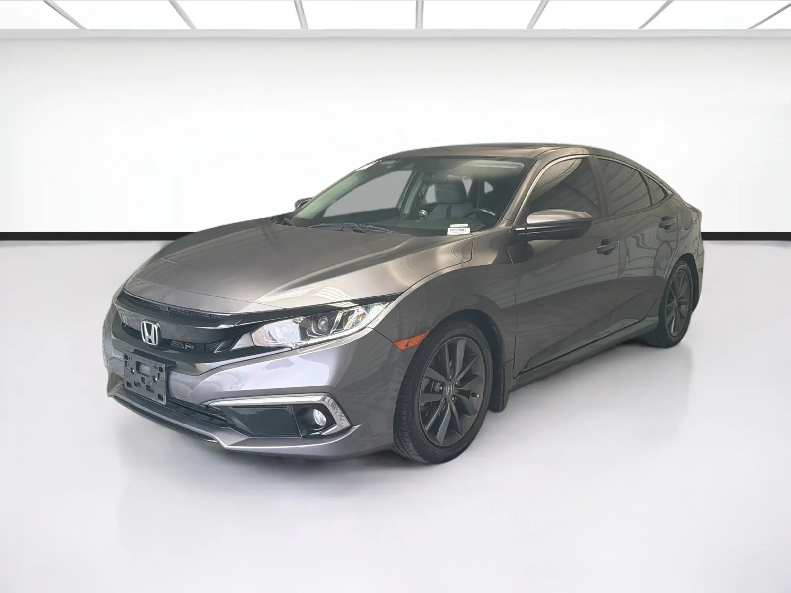 Gray 2019 Honda Civic EX for sale in Montclair, CA