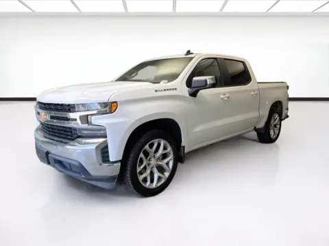 White 2020 Chevrolet Silverado 1500 LT for sale in Montclair, CA