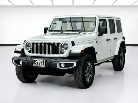 White 2025 Jeep Wrangler Sahara for sale in Montclair, CA