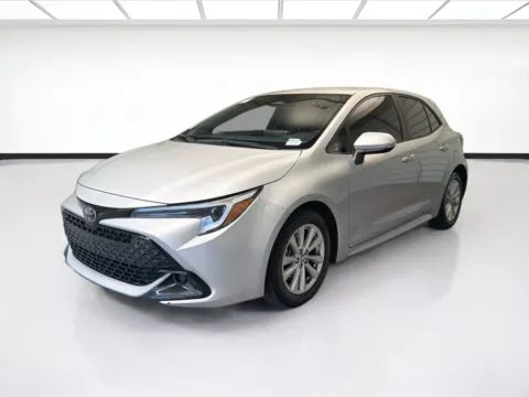 Silver 2023 Toyota Corolla Hatchback SE for sale in Montclair, CA