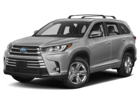 White 2019 Toyota Highlander Hybrid Limited Platinum for sale in Montclair, CA
