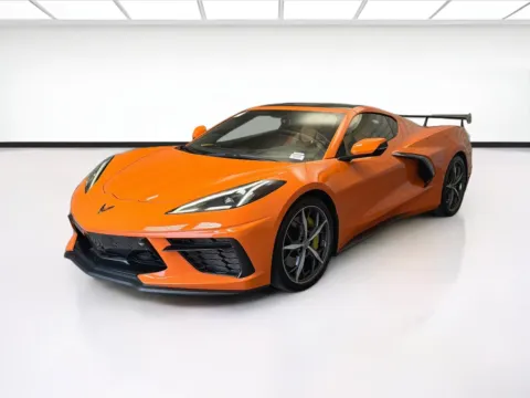 Orange 2022 Chevrolet Corvette Stingray 3LT for sale in Montclair, CA