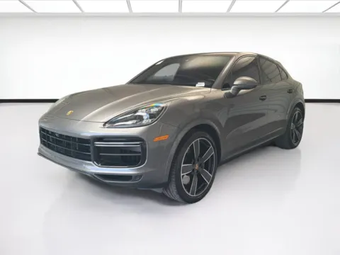 Gray 2022 Porsche Cayenne Coupe Turbo for sale in Montclair, CA